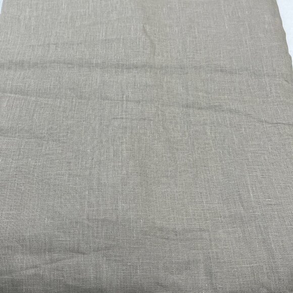 Pure Luxury Drapes Curtains Beige Natural Flax Linen Lined‎ Set Of 2 Panel 50x96 - Picture 10 of 12